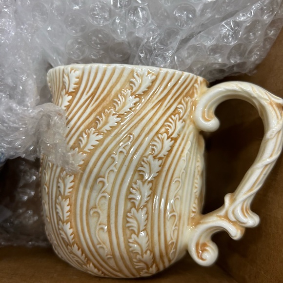 Takahashi set 4 floral handmade San Francisco mugs coffee tea ceramic RARE - Picture 10 of 11